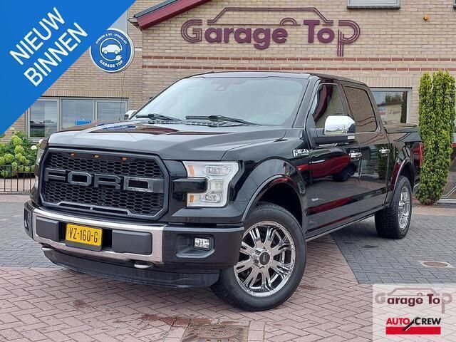 Zwart Gebruikt 2016 Ford F-150 Platinum Pickup | € 39.950 - Afbeelding 1/4