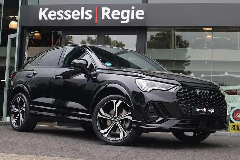 Zwart Gebruikt 2022 Audi Q3 Sportback S-Line SUV | € 41.950 (Goede deal) - Afbeelding 1/4