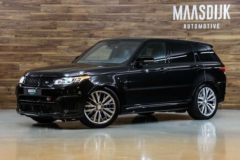 Zwart Gebruikt 2016 Land Rover Range Rover Sport SVR SUV | € 49.740 (Eerlijke prijs) - Afbeelding 1/4