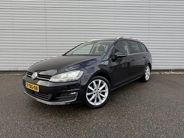 Zwart Occasion 2014 VW Golf VII Highline Stationwagen | € 7.945 (Eerlijke prijs) - Afbeelding 1/4