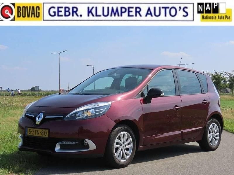 Rood Gebruikt 2015 Renault Scénic III LIMITED MPV | € 7.750 (Eerlijke prijs) - Afbeelding 1/4