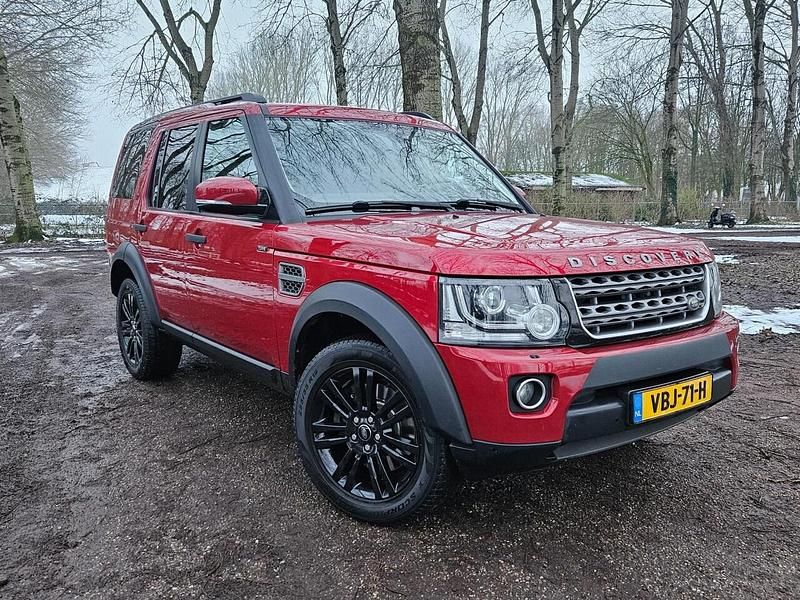 Rood Occasion 2015 Land Rover Discovery 4 SUV | € 18.500 (Iets duurder) - Afbeelding 1/4