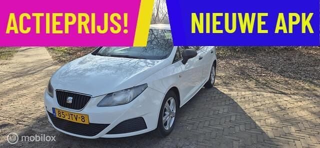Wit Occasion 2009 Seat Ibiza Hatchback | € 1.999 (Eerlijke prijs) - Afbeelding 1/4