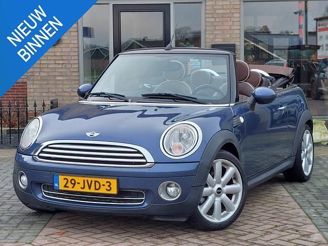 Blauw Gebruikt 2009 Mini Cooper Cabriolet Chili Cabriolet | € 4.950 - Afbeelding 1/4