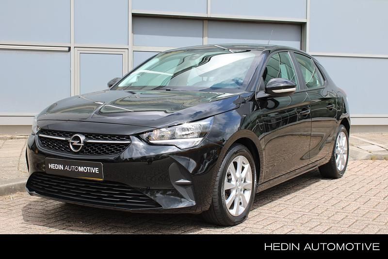 Zwart Gebruikt 2021 Opel Corsa Edition Hatchback | € 12.495 (Eerlijke prijs) - Afbeelding 1/4