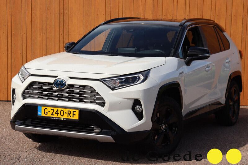 Wit, metallic lak Gebruikt 2019 Toyota RAV4 Hybrid SUV | € 33.940 (Iets duurder) - Afbeelding 1/4