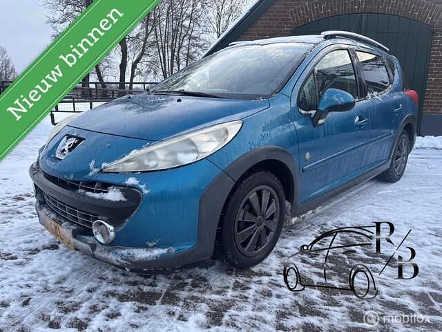 Blauw (metallic) Occasion 2008 Peugeot 207 Outdoor Outdoor Stationwagen | € 1.999 (Duur) - Afbeelding 1/4