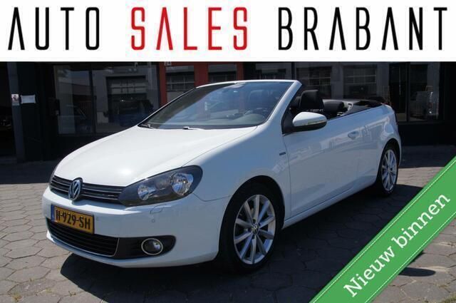 Wit Gebruikt 2015 VW Golf Cabriolet LOUNGE Cabriolet | € 11.490 (Eerlijke prijs) - Afbeelding 1/4