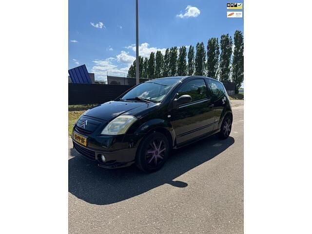 Zwart Gebruikt 2004 Citroën C2 VTR Sport Hatchback | € 1.195 (Eerlijke prijs) - Afbeelding 1/4