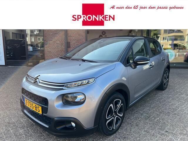 Grijs Gebruikt 2020 Citroën C3 PureTech Hatchback | € 13.900 (Eerlijke prijs) - Afbeelding 1/4