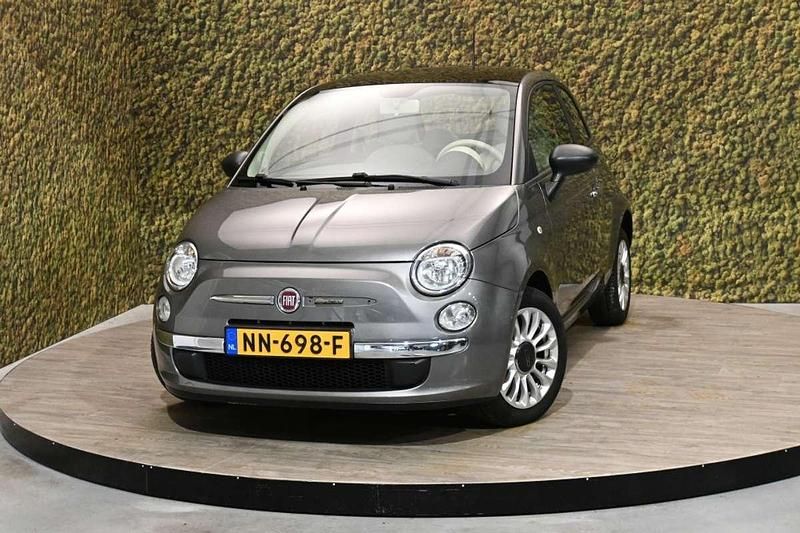 Grijs Gebruikt 2013 Fiat 500 Lounge Hatchback | € 7.850 (Iets duurder) - Afbeelding 1/4