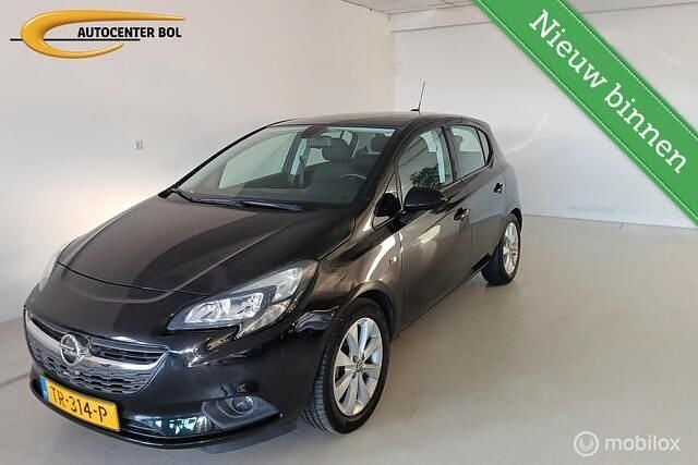 Zwart Gebruikt 2018 Opel Corsa Hatchback | € 11.850 (Eerlijke prijs) - Afbeelding 1/4