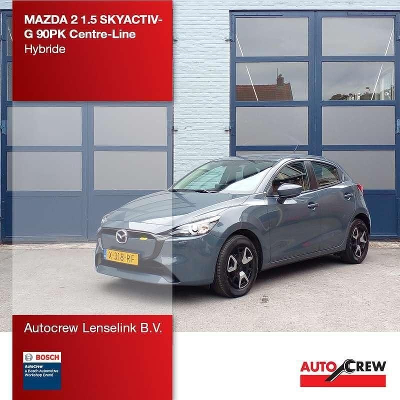 Grijs Gebruikt 2024 Mazda 2 Center-Line Hatchback | € 20.950 (Eerlijke prijs) - Afbeelding 1/2