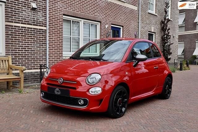 Rood Gebruikt 2016 Fiat 500 S Hatchback | € 10.950 (Eerlijke prijs) - Afbeelding 1/4
