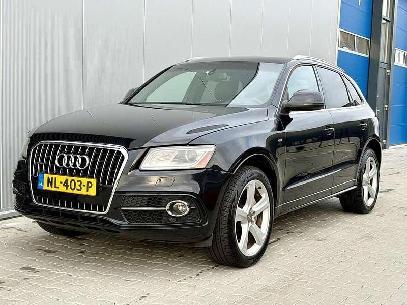 Zwart Occasion 2013 Audi Q5 S-Line SUV | € 17.995 (Eerlijke prijs) - Afbeelding 1/4