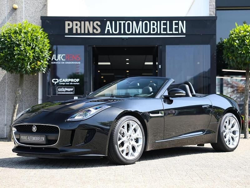 Zwart, metallic lak Gebruikt 2014 Jaguar F-Type Supercharged Cabriolet | € 39.950 (Eerlijke prijs) - Afbeelding 1/4