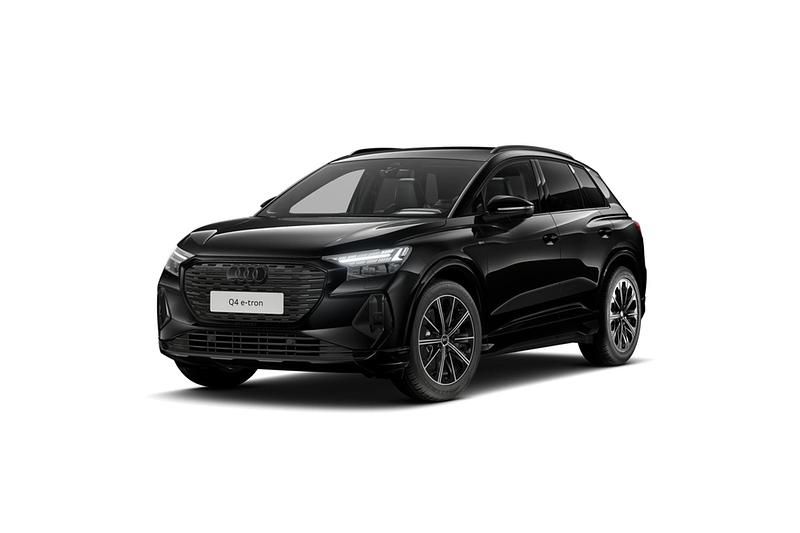 Mythoszwart metallic Nieuw 2025 Audi Q4 e-tron Competition SUV | € 60.135 (Iets duurder) - Afbeelding 1/4