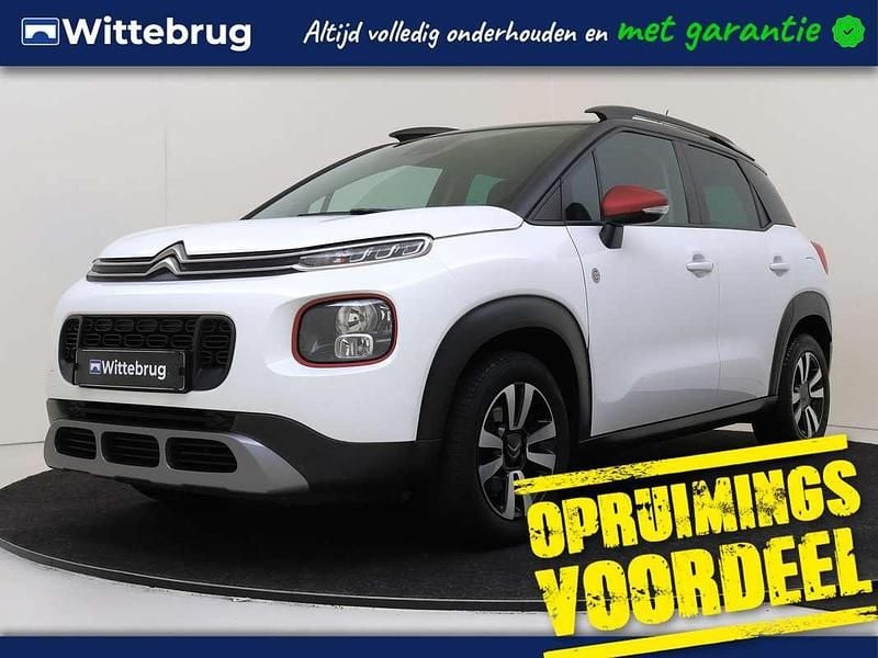 Wit Gebruikt 2021 Citroën C3 Aircross PureTech SUV | € 15.000 (Goede deal) - Afbeelding 1/3
