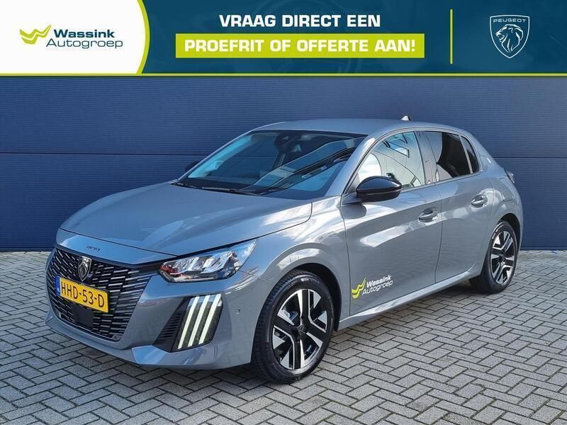 Grijs Nieuw 2025 Peugeot 208 Allure Hatchback | € 31.895 - Afbeelding 1/3