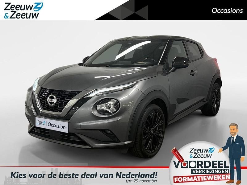 Grijs Gebruikt 2021 Nissan Juke Enigma SUV | € 18.935 (Eerlijke prijs) - Afbeelding 1/4