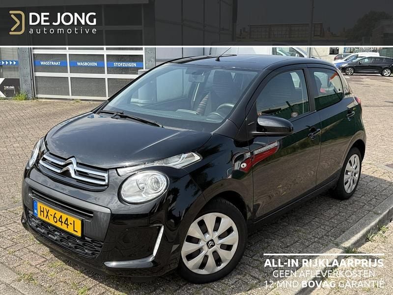 Zwart Gebruikt 2016 Citroën C1 Feel Hatchback | € 7.250 (Eerlijke prijs) - Afbeelding 1/4