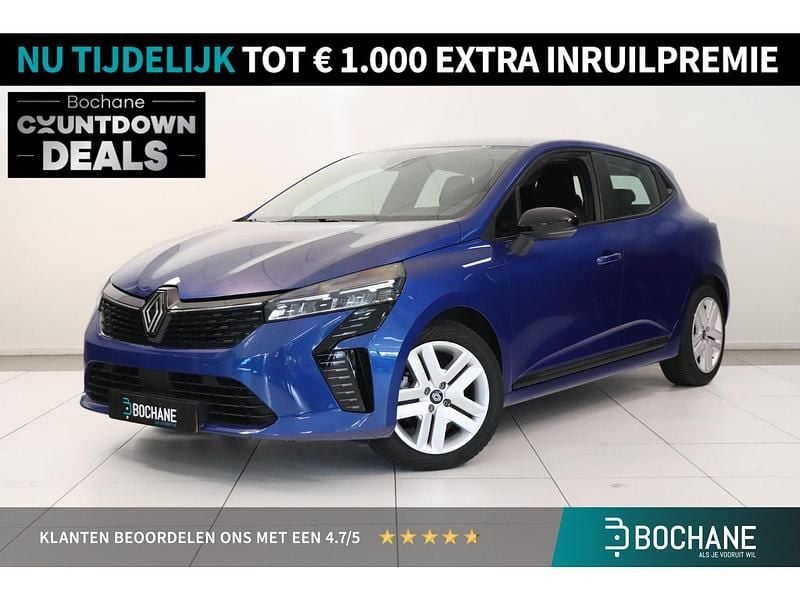 Bleu iron (rqh) Gebruikt 2023 Renault Clio V Evolution Hatchback | € 21.400 (Eerlijke prijs) - Afbeelding 1/4