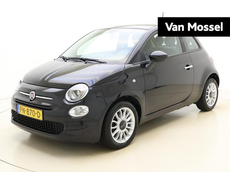 Zwart Gebruikt 2017 Fiat 500 Pop Hatchback | € 8.400 (Goede deal) - Afbeelding 1/4