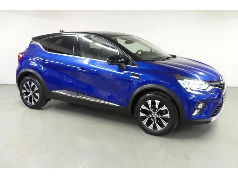 Occasion Renault Captur Techno 91 PK (66 kW) 2022 Bleu iron / noir etoil SUV
