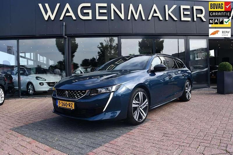 Blauw, metallic lak Gebruikt 2019 Peugeot 508 Stationwagen | € 22.450 (Iets duurder) - Afbeelding 1/4