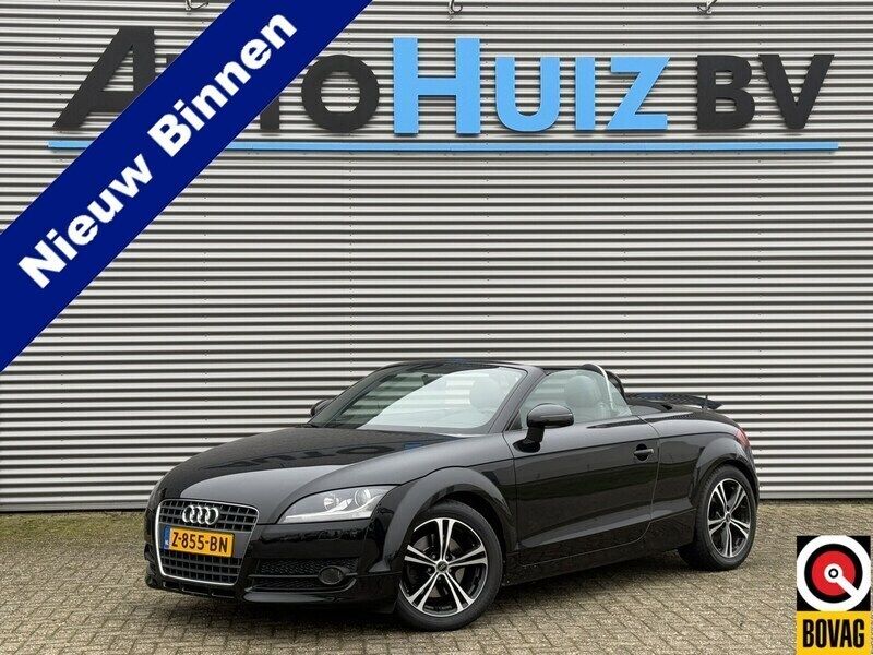 Zwart Gebruikt 2008 Audi TT Cabriolet | € 12.950 (Eerlijke prijs) - Afbeelding 1/4