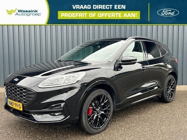 Zwart Gebruikt 2023 Ford Kuga ST-Line SUV | € 28.440 (Eerlijke prijs) - Afbeelding 1/4