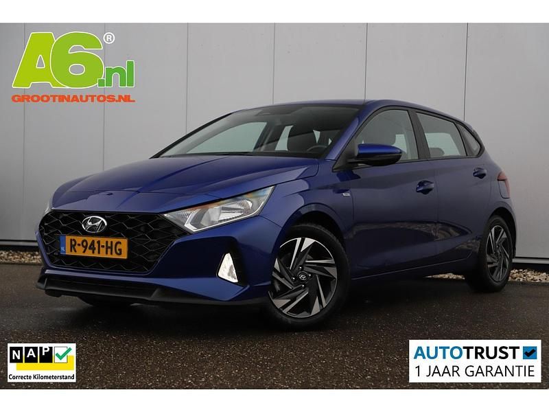 Blauw Occasion 2022 Hyundai i20 Comfort Hatchback | € 15.499 (Eerlijke prijs) - Afbeelding 1/4