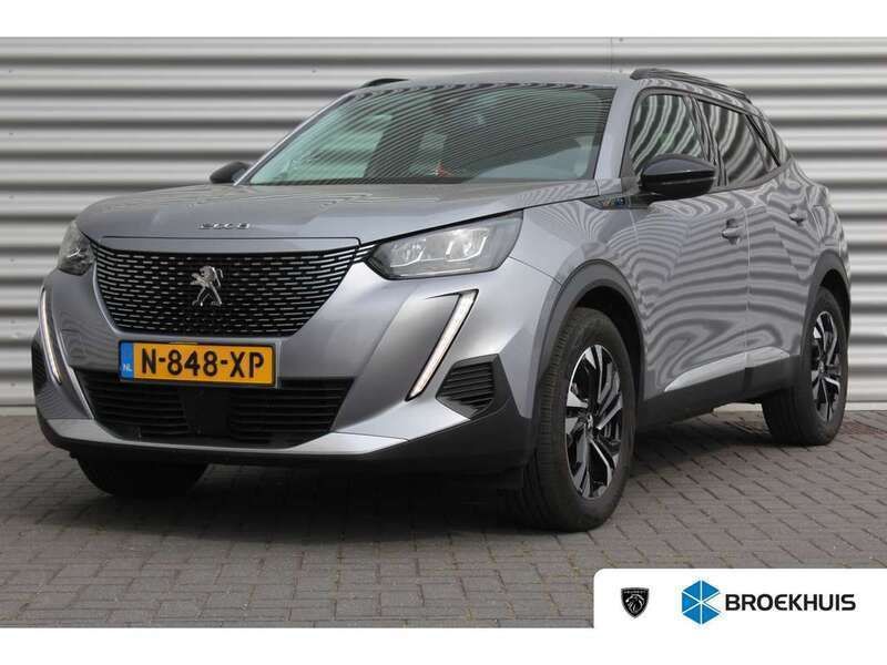 Grijs Gebruikt 2021 Peugeot e-2008 Allure SUV | € 16.400 (Super prijs) - Afbeelding 1/1