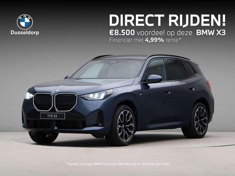Blauw Nieuw 2025 BMW X3 M Sport SUV | € 83.374 (Super prijs) - Afbeelding 1/4