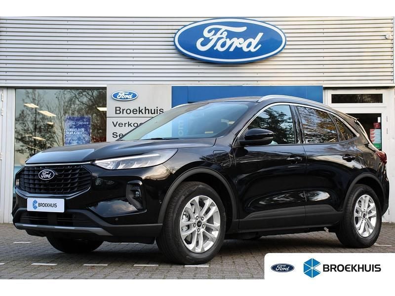 Zwart Nieuw 2025 Ford Kuga Titanium SUV | € 39.695 (Super prijs) - Afbeelding 1/4