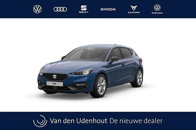 Blauw, metallic lak Nieuw 2025 Seat Leon Business Hatchback | € 40.336 (Eerlijke prijs) - Afbeelding 1/4