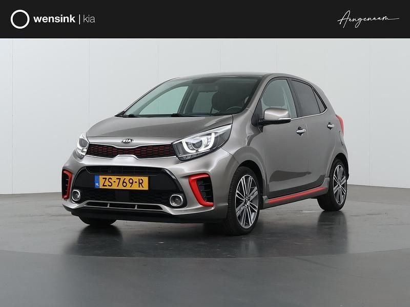 Grijs Gebruikt 2019 Kia Picanto GT-Line Hatchback | € 13.835 (Eerlijke prijs) - Afbeelding 1/4