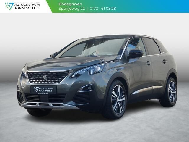 Grijs Gebruikt 2017 Peugeot 3008 GT-line SUV | € 16.900 (Eerlijke prijs) - Afbeelding 1/4