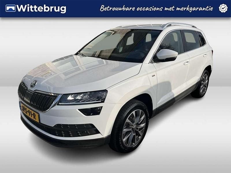 Wit Occasion 2021 Skoda Karoq Ambition SUV | € 24.450 (Goede deal) - Afbeelding 1/2