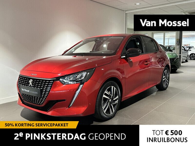 Rood Gebruikt 2022 Peugeot 208 Allure Hatchback | € 19.435 (Iets duurder) - Afbeelding 1/3
