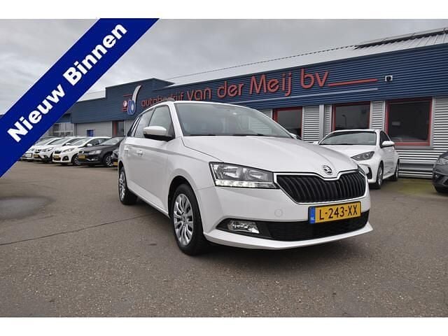 Wit Gebruikt 2021 Skoda Fabia Ambition Stationwagen | € 9.999 (Eerlijke prijs) - Afbeelding 1/4