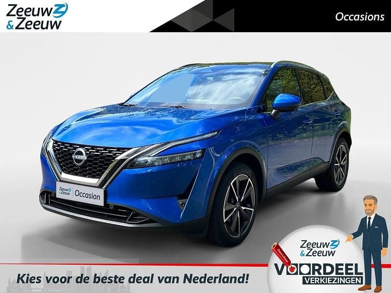 Blauw Gebruikt 2023 Nissan Qashqai Tekna SUV | € 24.935 (Eerlijke prijs) - Afbeelding 1/4
