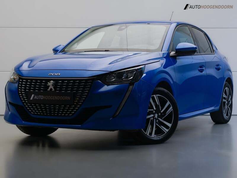 Blauw, metallic lak Gebruikt 2020 Peugeot 208 Allure Hatchback | € 14.945 (Goede deal) - Afbeelding 1/4