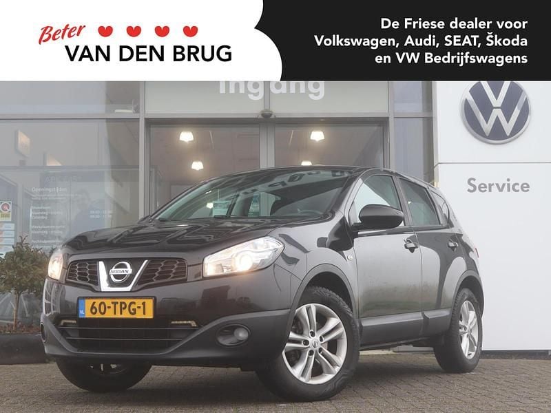 Zwart Gebruikt 2012 Nissan Qashqai Acenta SUV | € 7.945 (Eerlijke prijs) - Afbeelding 1/4