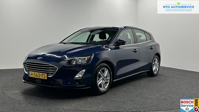Blauw Gebruikt 2020 Ford Focus Business Edition Hatchback | € 14.500 (Super prijs) - Afbeelding 1/4