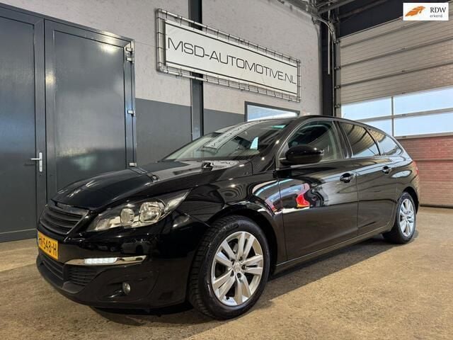 Zwart, metallic lak Gebruikt 2015 Peugeot 308 Stationwagen | € 4.949 (Goede deal) - Afbeelding 1/4