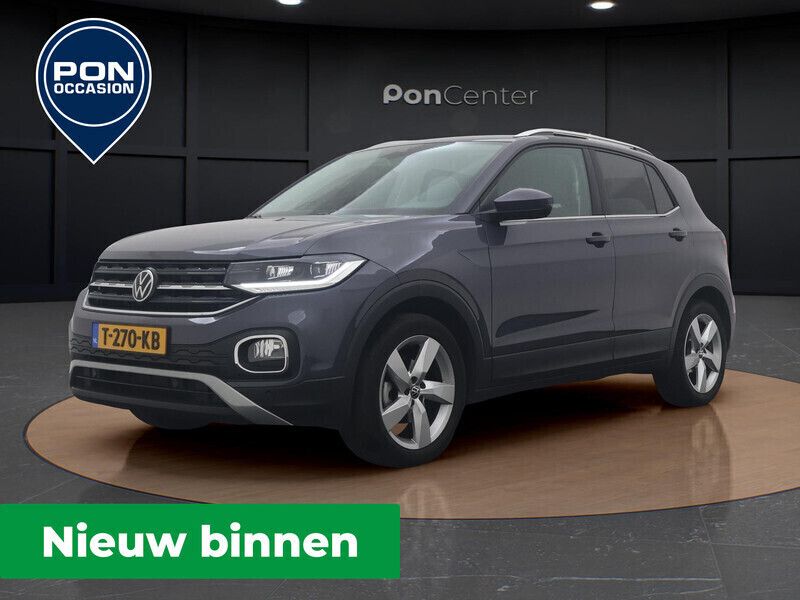 Grijs Gebruikt 2023 VW T-Cross Style SUV | € 24.950 (Eerlijke prijs) - Afbeelding 1/3