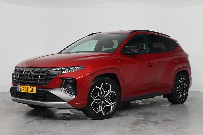 Rood Gebruikt 2024 Hyundai Tucson N Line SUV | € 37.895 (Eerlijke prijs) - Afbeelding 1/4