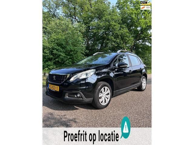 Zwart Gebruikt 2016 Peugeot 2008 SUV | € 6.499 (Eerlijke prijs) - Afbeelding 1/4
