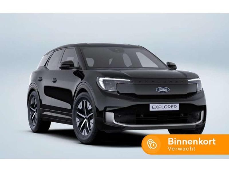 Zwart Nieuw 2025 Ford Explorer Extended Range SUV | € 42.750 (Super prijs) - Afbeelding 1/4